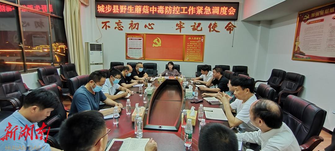 城步紧急调度部署野生蘑菇中毒防控工作_邵阳头条网